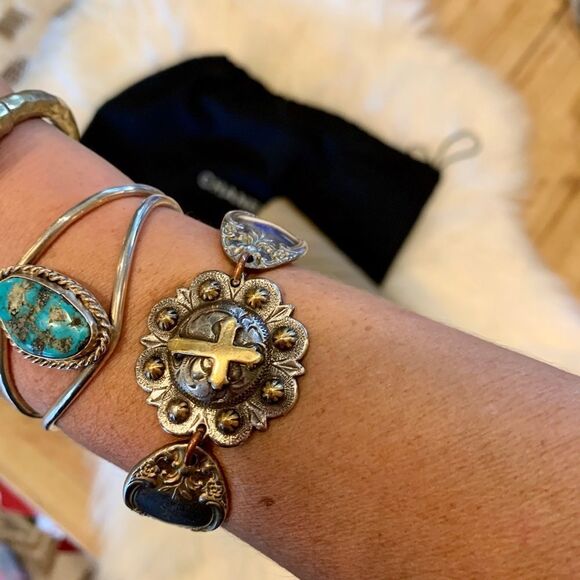 vintage spoon bracelet - Picture 2 of 4